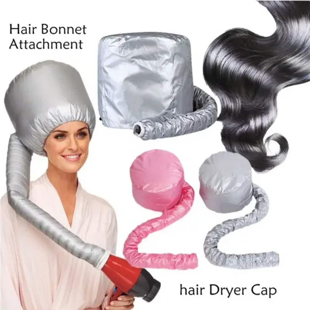 Hair Care For Curly Dry Hair - Przenośna suszarka do włosów Czapka Lazy