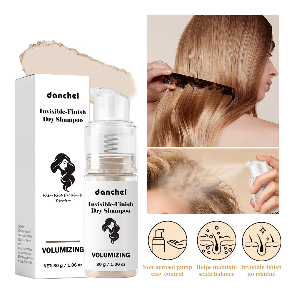 Hair Care Frizzy Hair - Szybkoschnący szampon w proszku kontrolujący wydzielanie