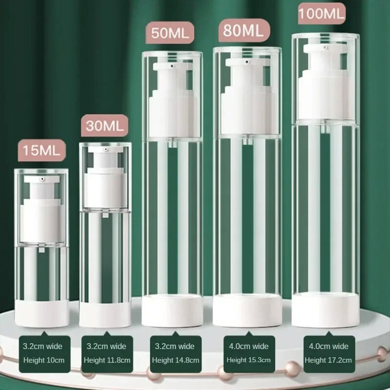 Dry Shampoo Travel - 15/30/50/80/100ml podbutelka próżniowa kosmetyki podróżne mała