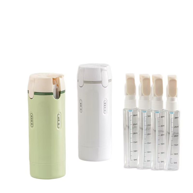 Dry Shampoo Travel - Butelki podróżne 4 w 1, szczelne