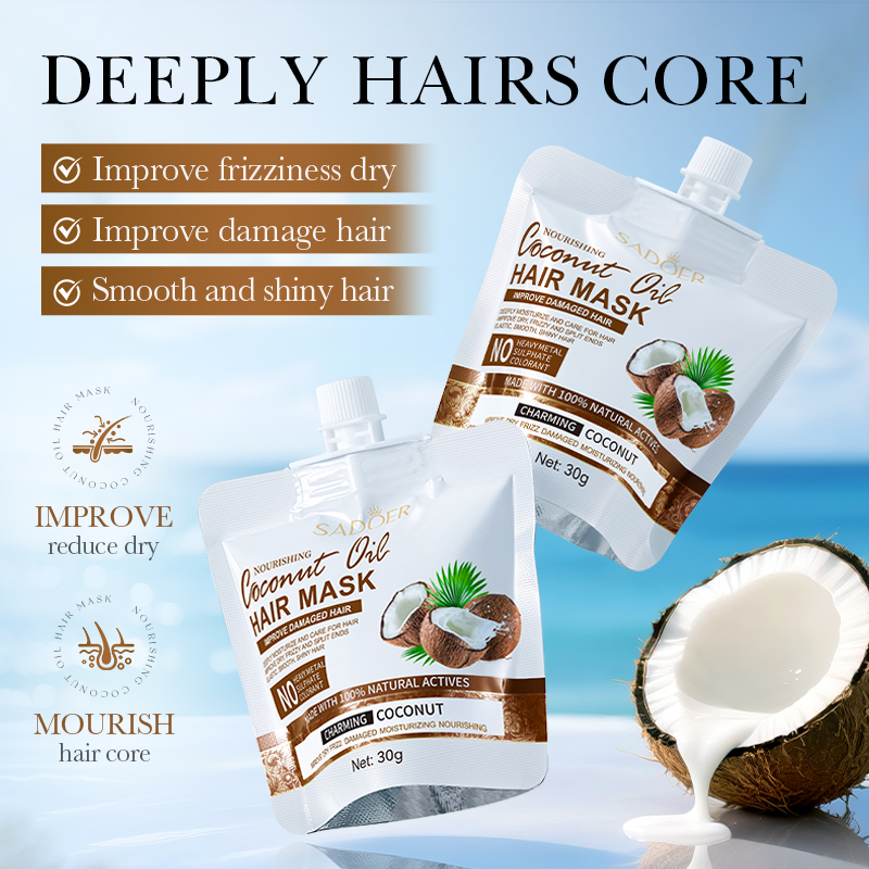 Hair Care Frizzy Hair - Magiczna Maska Keratynowa do Włosów 5