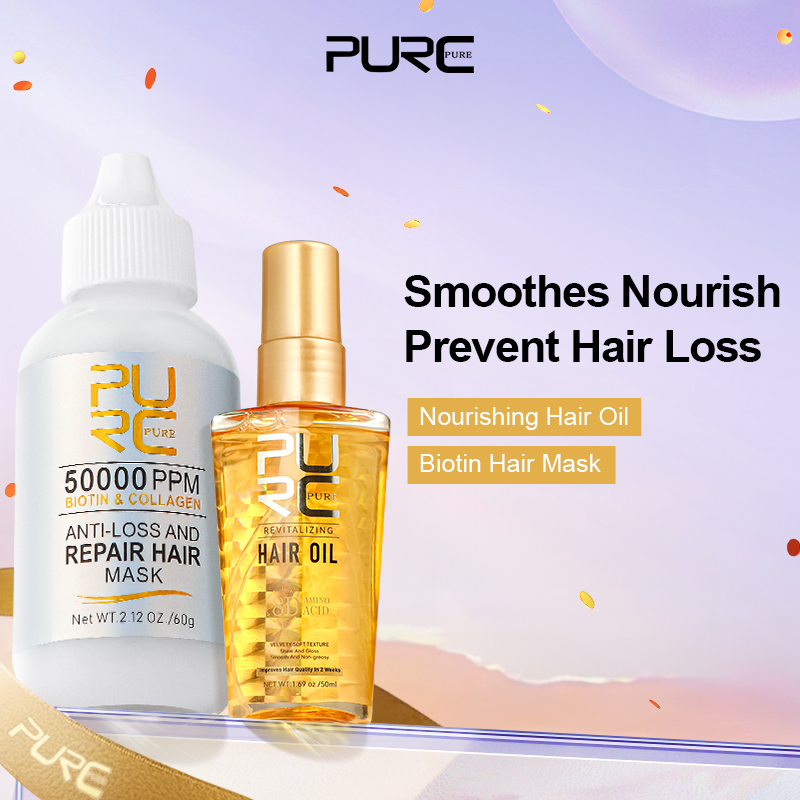Hair Care For Curly Dry Hair - Profesjonalny zestaw do pielęgnacji włosów: Maska