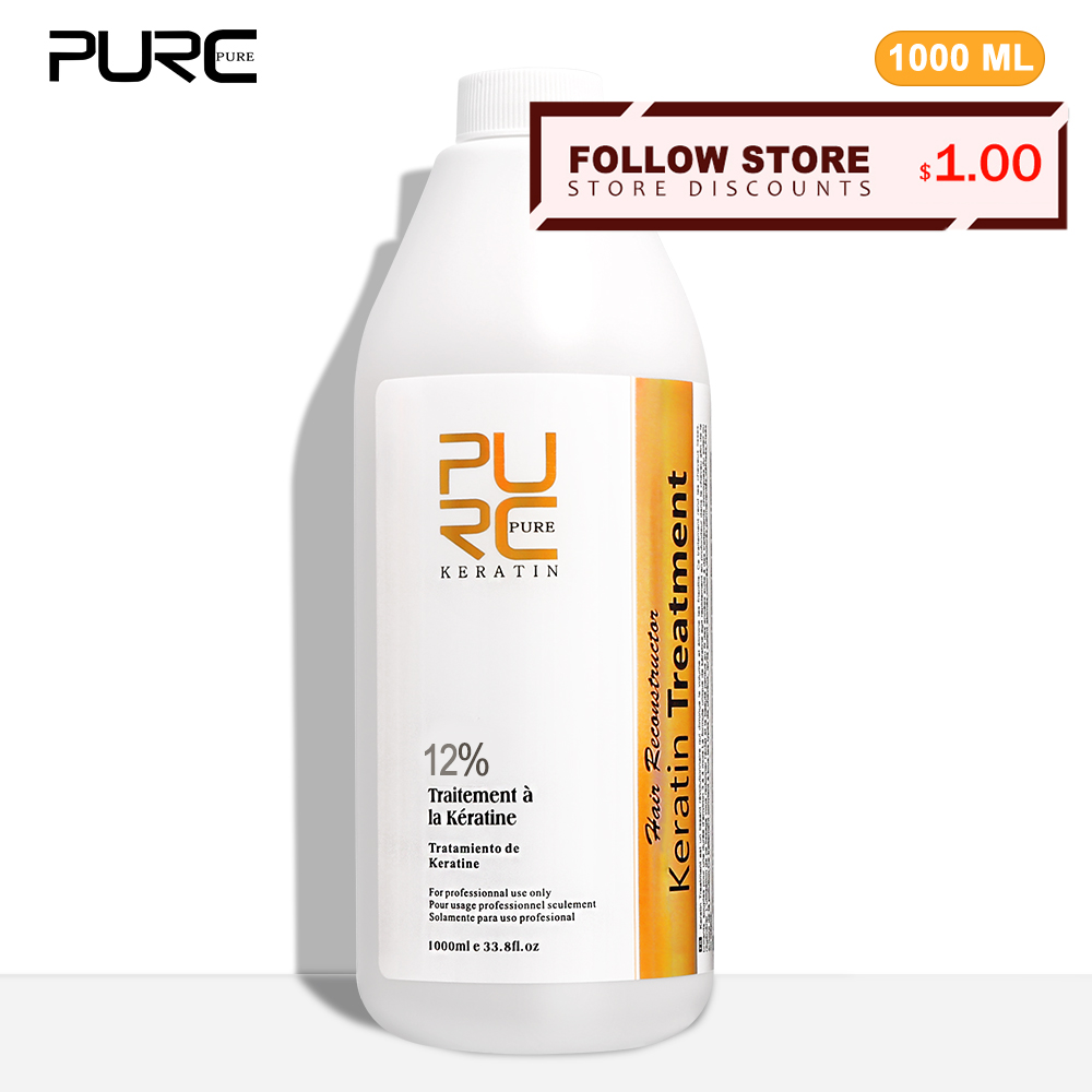 Hair Care Frizzy Hair - PURC 12% Keratyna Wygładzająca Kuracja Włosów
