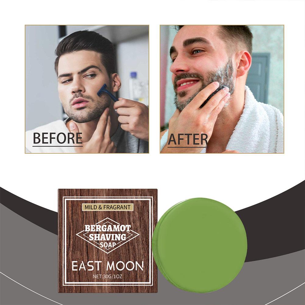 Hair Care For Men - Mydło do golenia z bergamotką dla