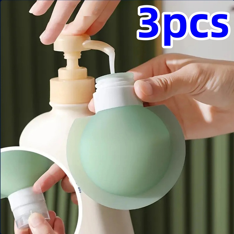 Dry Shampoo Travel - 1/3 szt. Przenośne butelki podróżne, miękkie