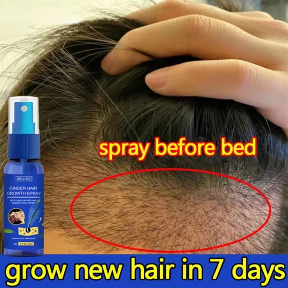 Hair Care For Men - Szybki Spray na Porost Włosów z