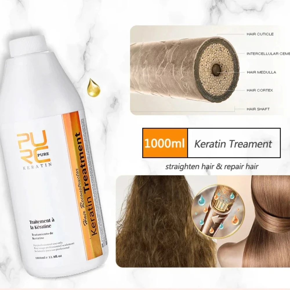 PURC Keratynowe prostowanie wł – Hair Care For Curly Dry Hair recenzja i cena