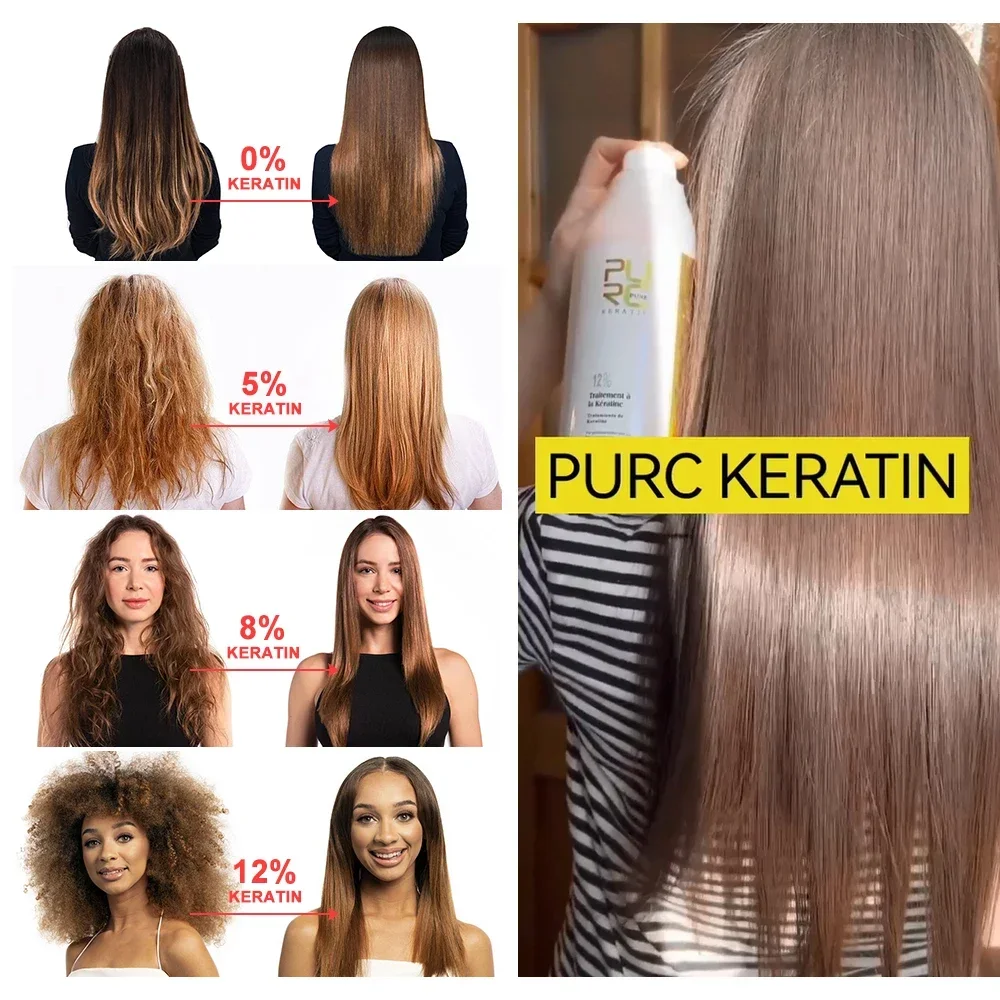 PURC Keratynowe prostowanie wł – Hair Care For Curly Dry Hair recenzja i cena