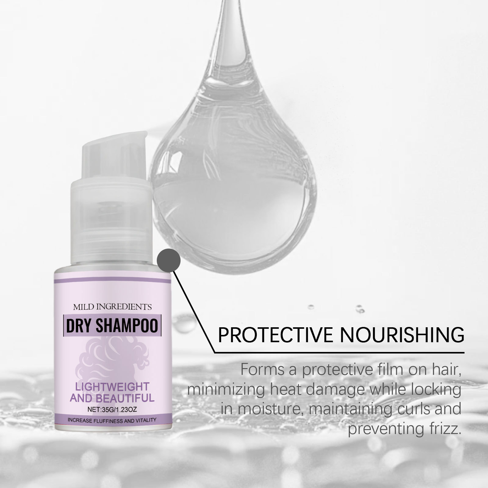 Przenośny suchy szampon, szybk – Dry Shampoo Travel recenzja i cena