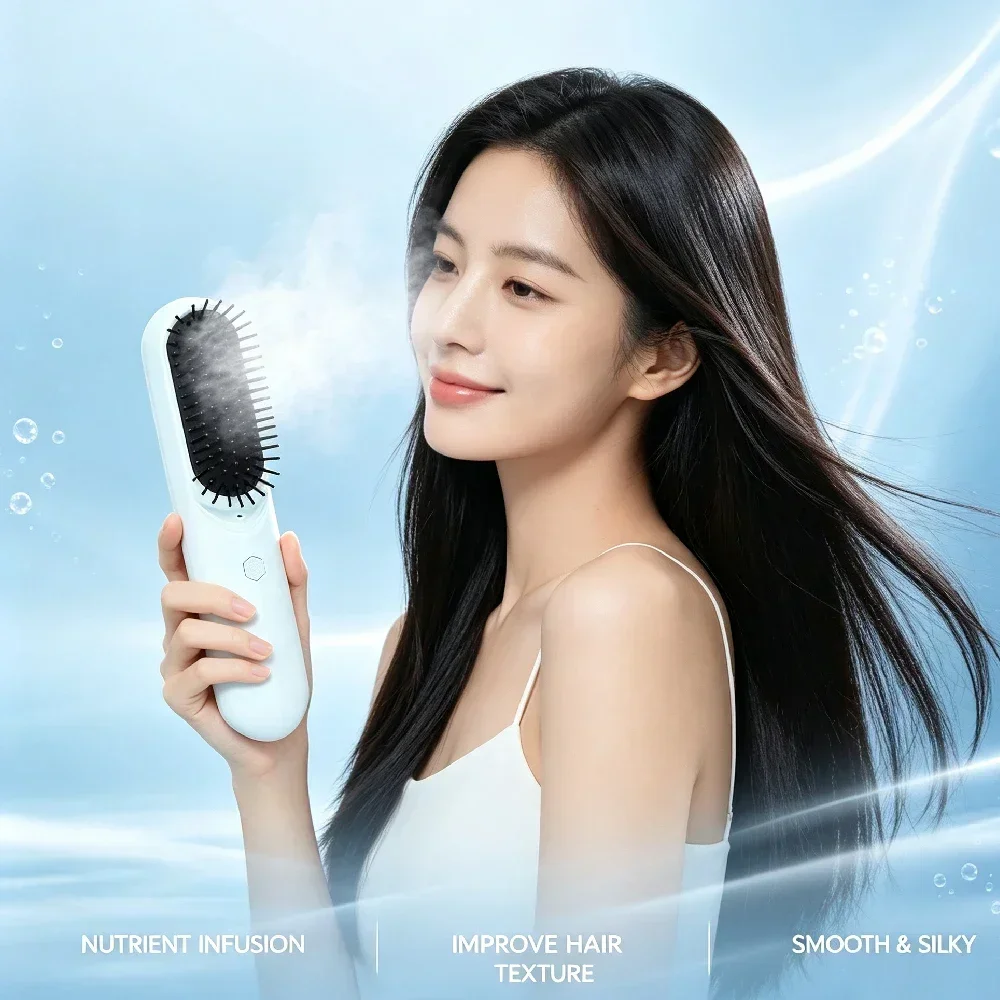 Elektryczna szczotka do prosto – Hair Care Frizzy Hair recenzja i cena