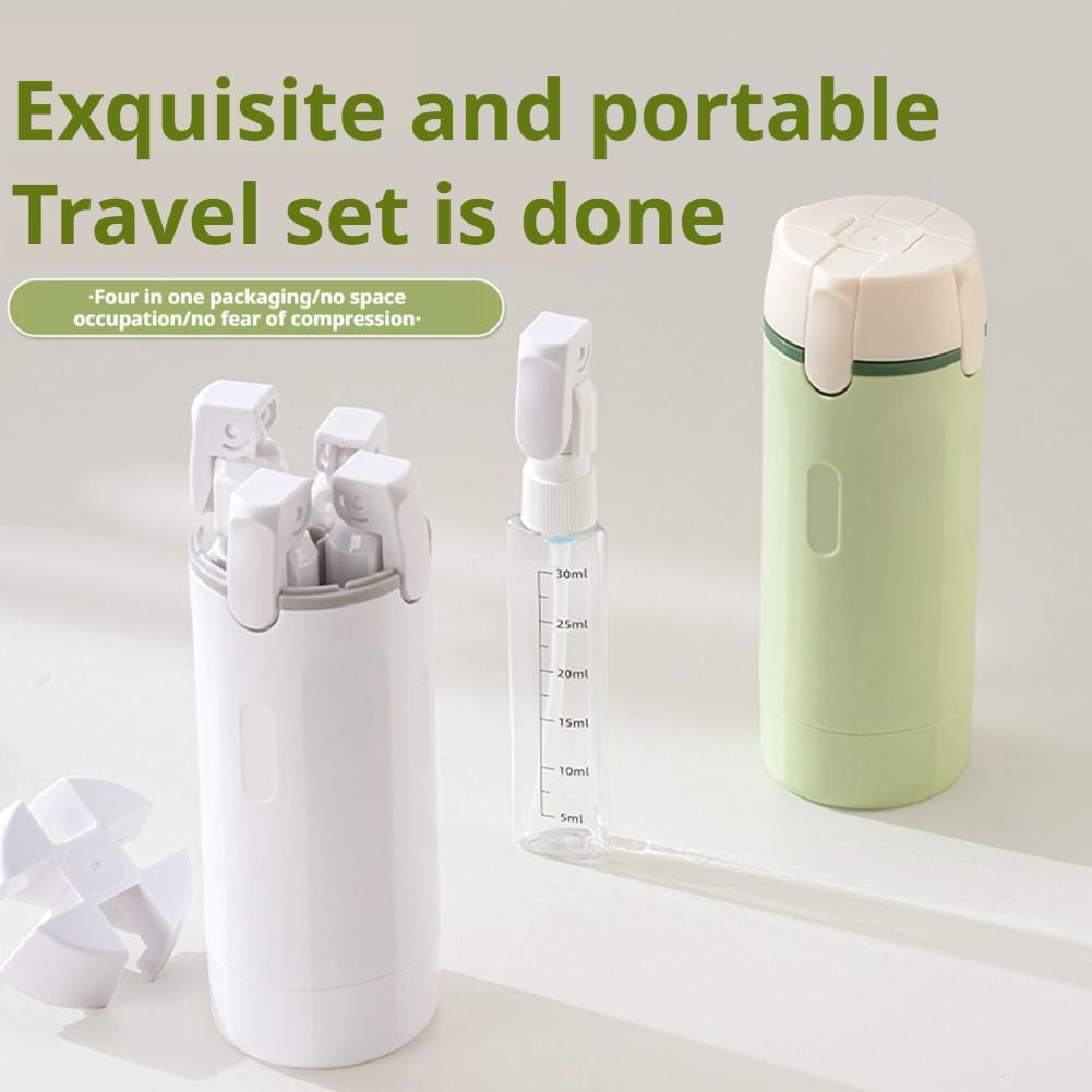 Butelki podróżne 4 w 1, szczel – Dry Shampoo Travel recenzja i cena