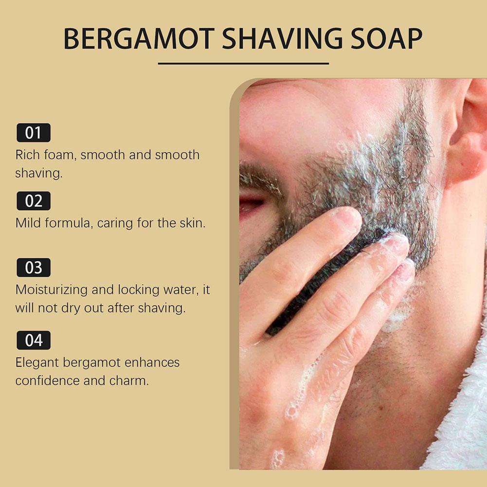 Mydło do golenia z bergamotką  – Hair Care For Men recenzja i cena