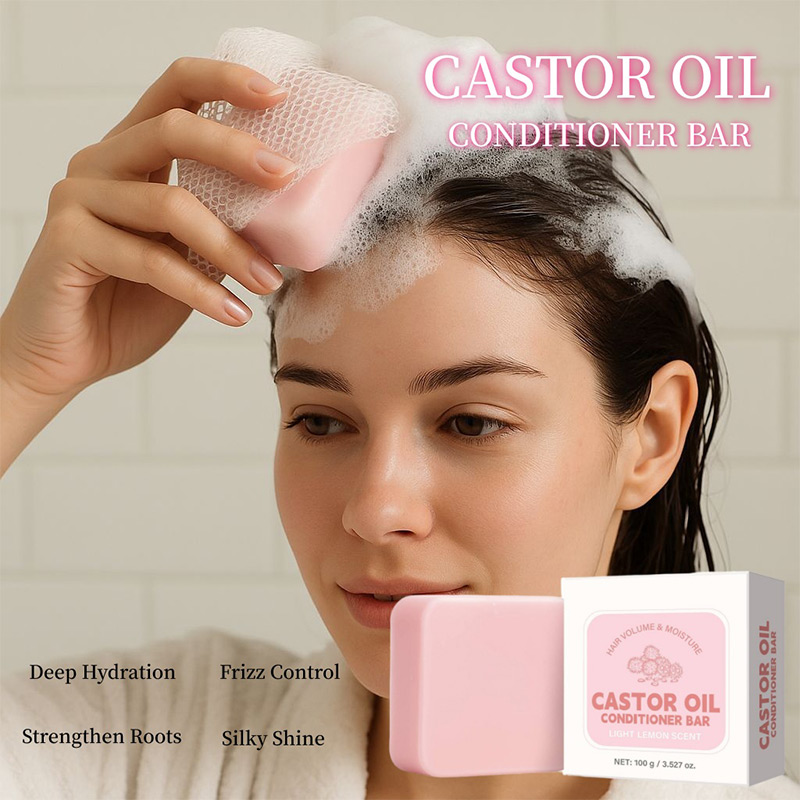 Mydło w kostce z olejem rycyno – Hair Care Frizzy Hair recenzja i cena